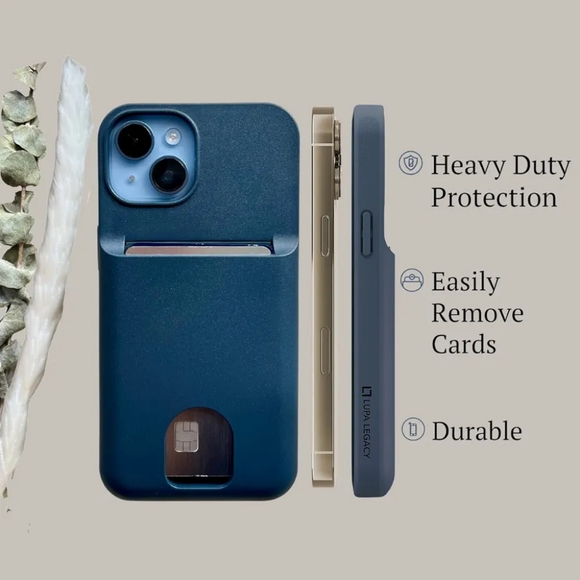 Lupa Legacy IPhone 14 Apogee Case Mindnight Blue New in Box - Picture 6 of 7